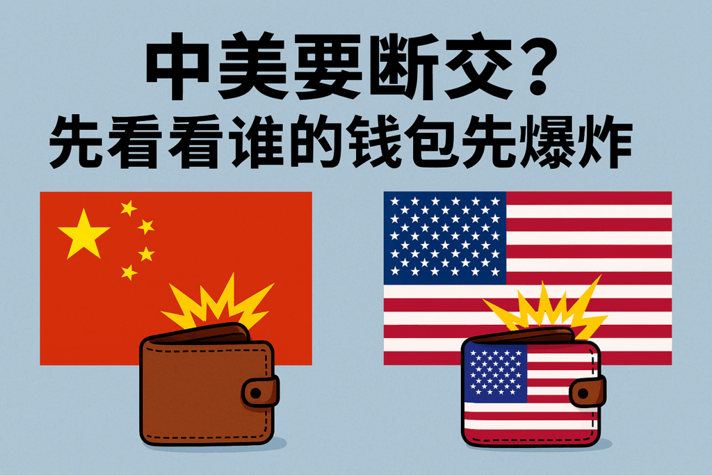 中美经济脱钩深度分析：谁会哭得比较惨？
