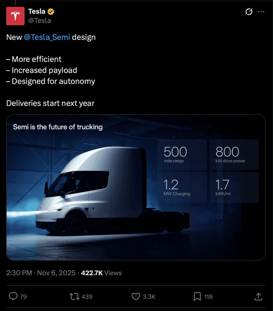特斯拉 Semi 与 1.2MW 快充，比数字更重要的，是谁真的懂电池在承受什么